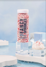 Load image into Gallery viewer, Fancy Sprinkles - GLACIER BAE FANCY SUGAR - 4oz (Peppermint Flavor)

