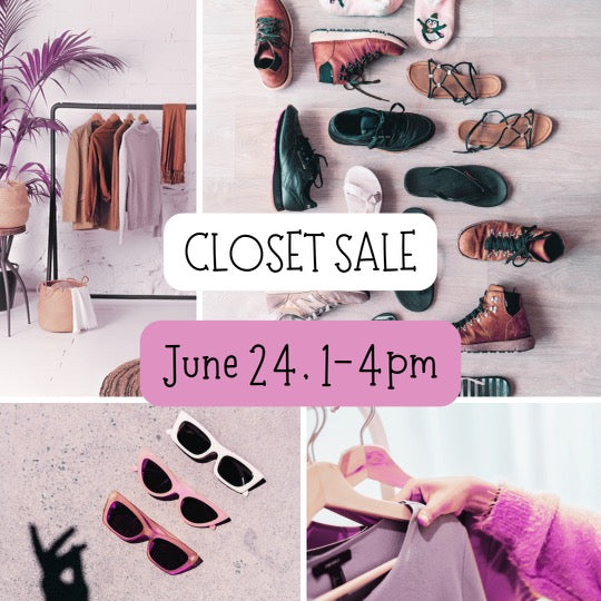 Closet Sale (your own)