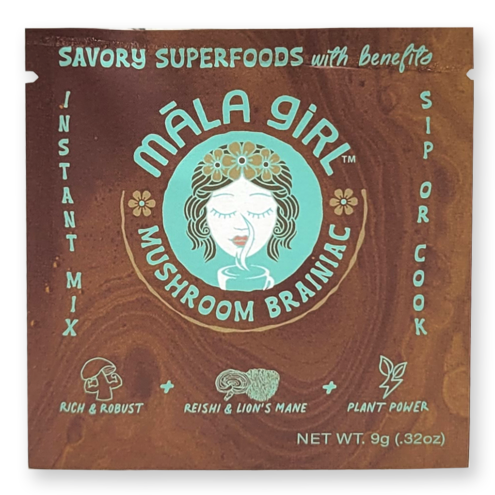 māla girl - Mushroom Brainiac Instant Vegan Functional Flavor Blend