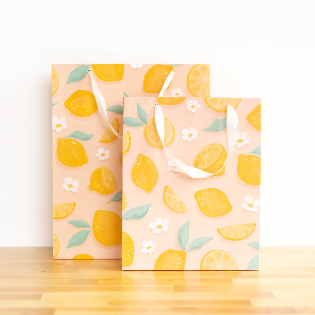 Elyse Breanne Design - Painted Lemons Gift Bag