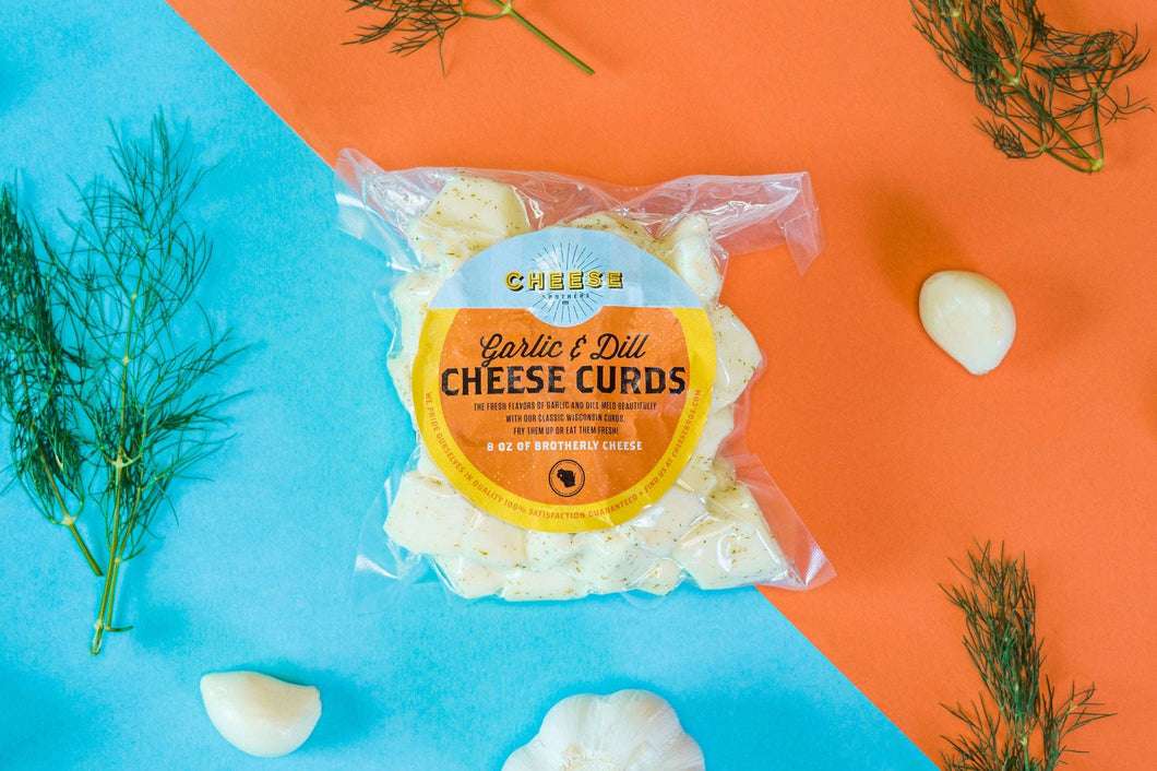 Cheese Brothers - Fresh Garlic and Dill Cheese Curds *Ships Fresh Daily*