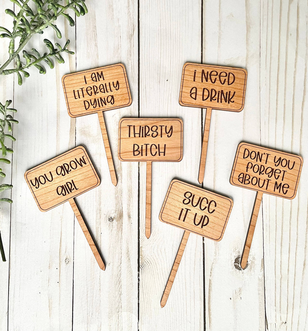 Funny Plant Signs