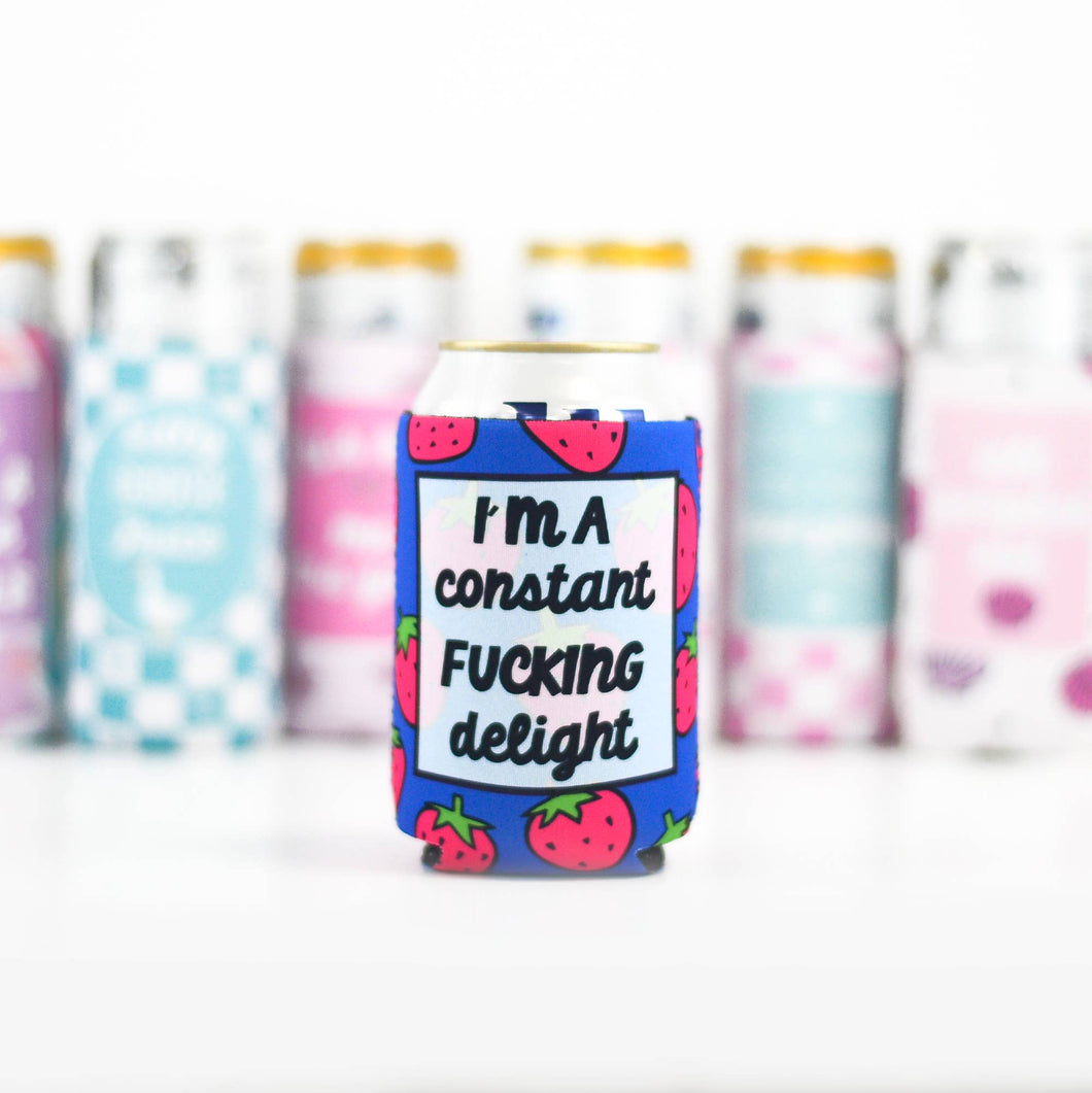 Mugsby - I'm a Constant Delight Funny Can Cooler