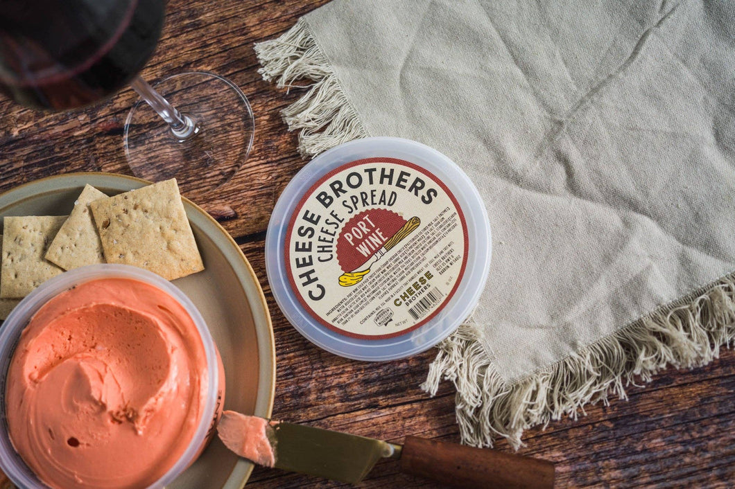 Cheese Brothers - Port Wine Cheese Spread