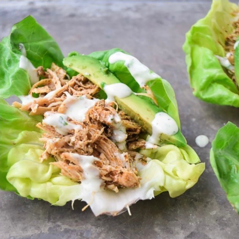 NEW Cool Ranch Chicken Lettuce Wraps
