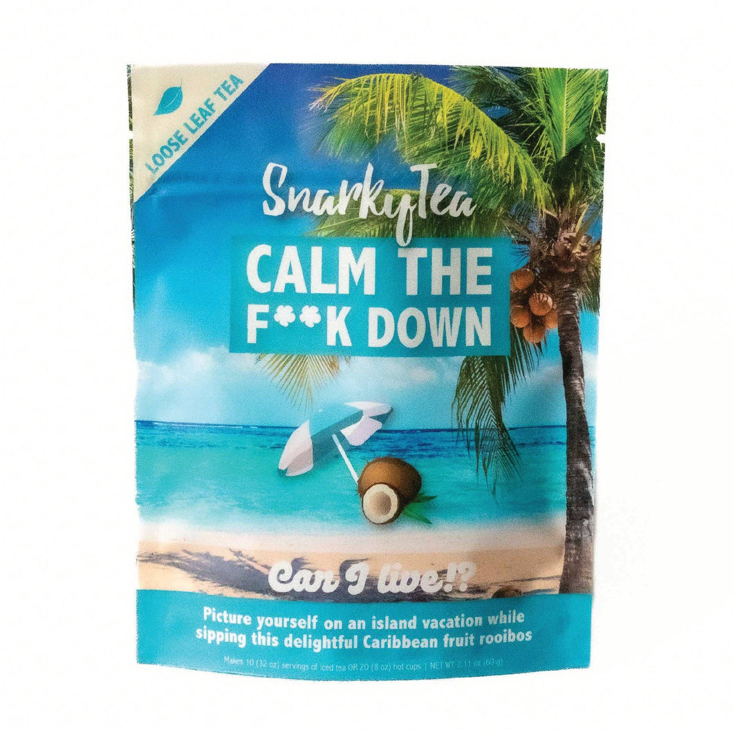 Snarky Tea - Calm The F**k Down - Coconut Rooibos Tea