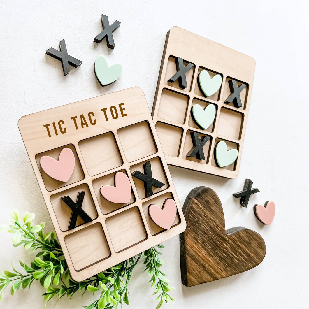 WillowBee Signs & Designs - Tic Tac Toe Game Board