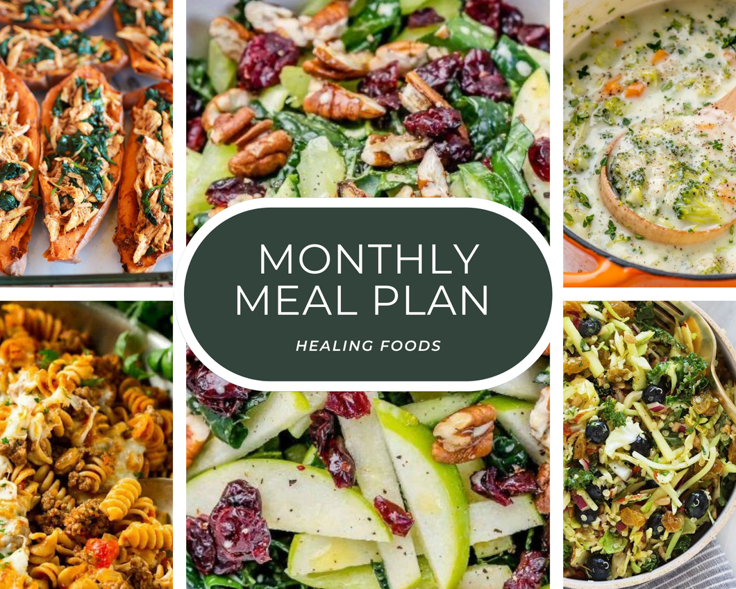 Monthly Meal Plan 5 meals